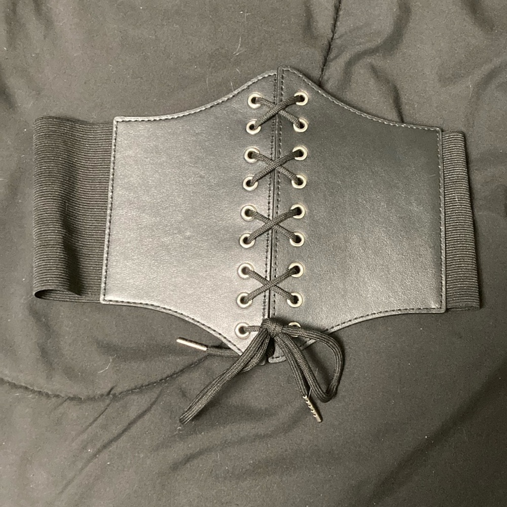 Small black corset
